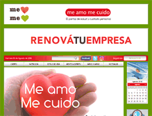 Tablet Screenshot of meamomecuido.com